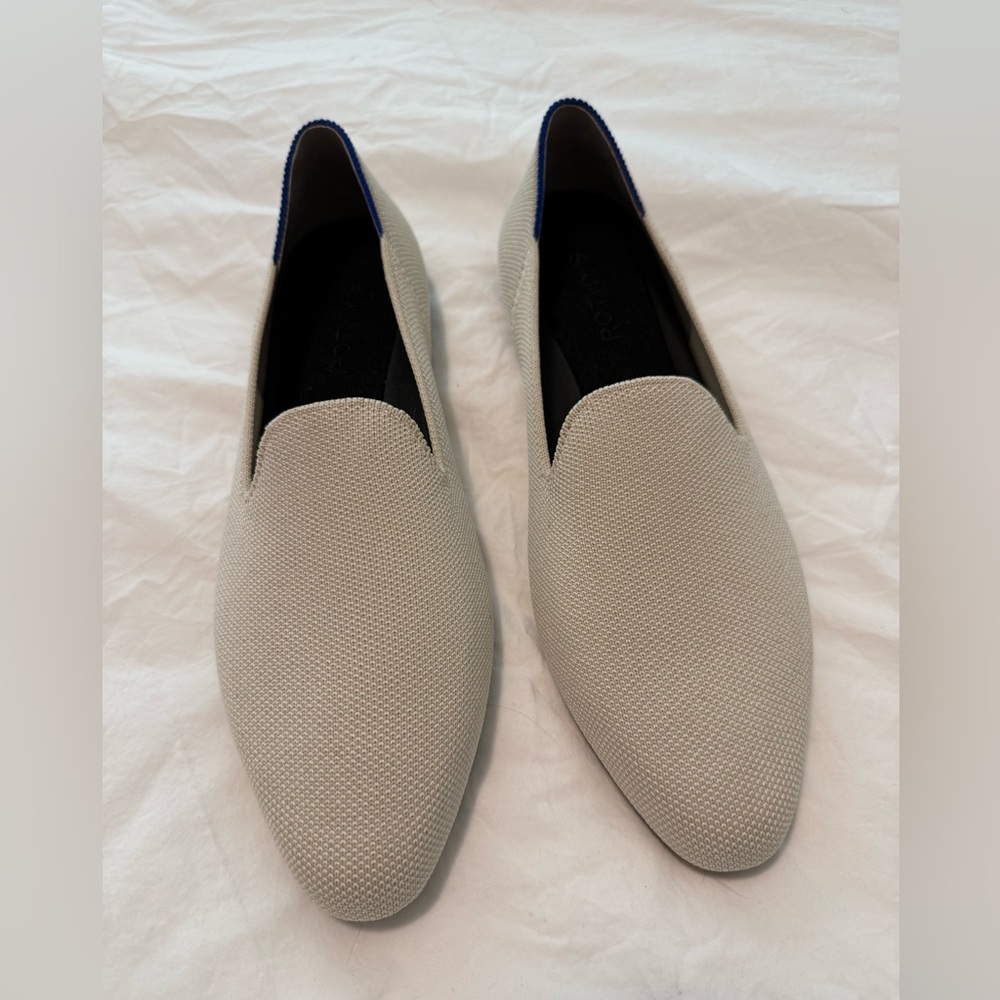 Rothy's Cream Loafers